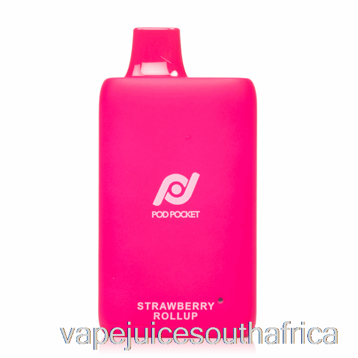 Vape Pods Pod Pocket 7500 Disposable Strawberry Roll Up